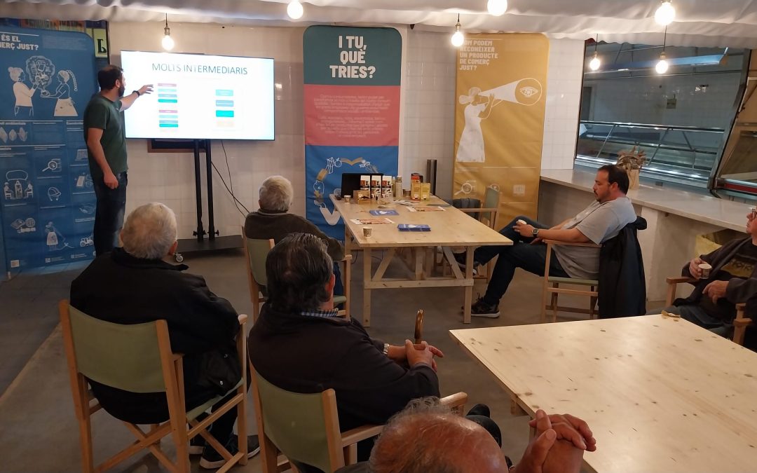 Activitats del Mes del Comerç Just al Mercat de la Masuca