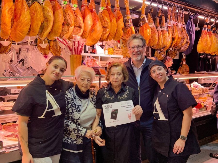 El Mercat de la Masuca celebra la compra número 1000 amb la nova Masucard